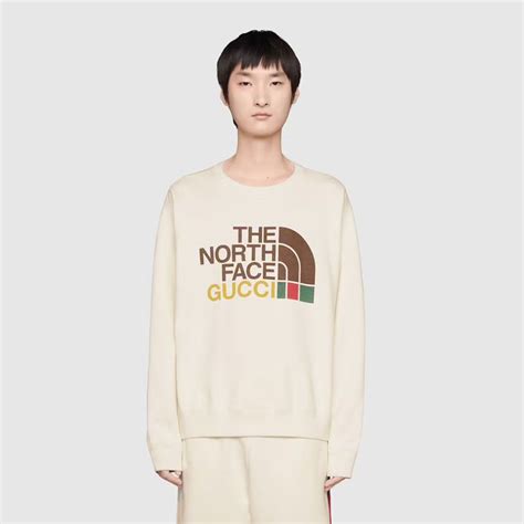 north face gucci sweatshirt|north face x gucci outlet.